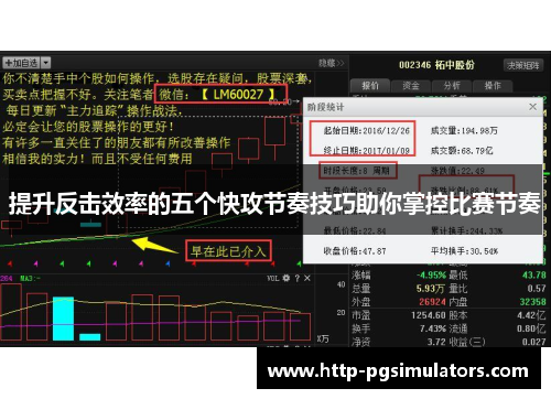 提升反击效率的五个快攻节奏技巧助你掌控比赛节奏